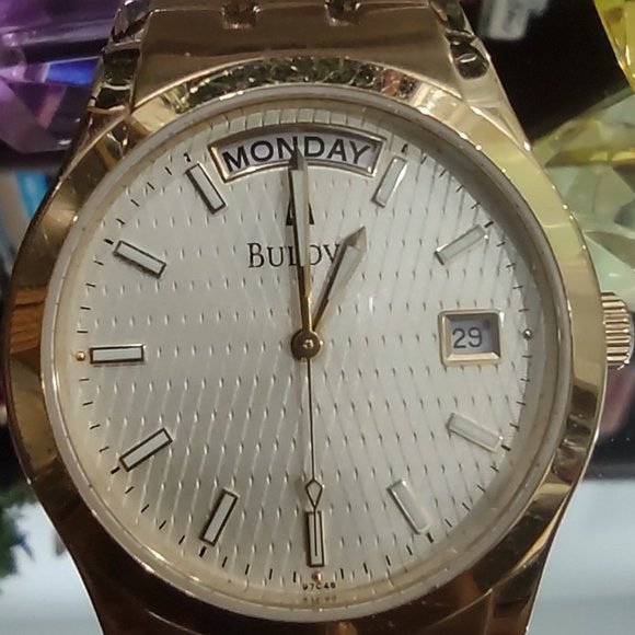 Bulova Surveyor Gold-Tone Men's Watch #c960523 - Picture 6 of 6